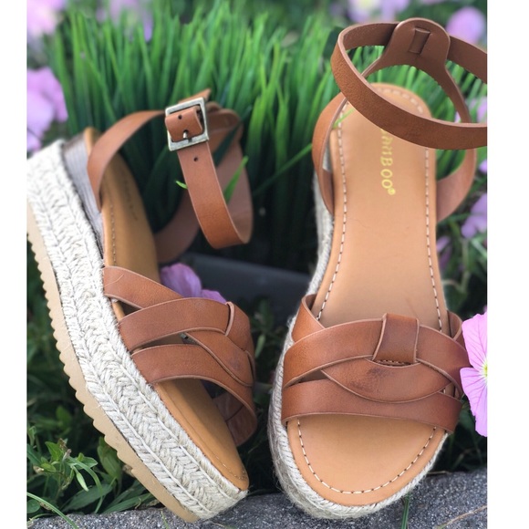 🔅Size 10🔅Espadrilles Platform Sandals Twine - Picture 4 of 8